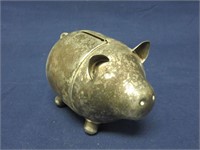 Vintage Metal Piggy Bank