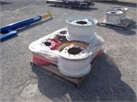 Qty Of (5) Steel Truck Rims