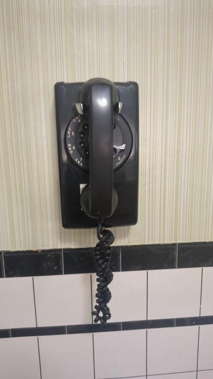 ROTARY WALL PHONE