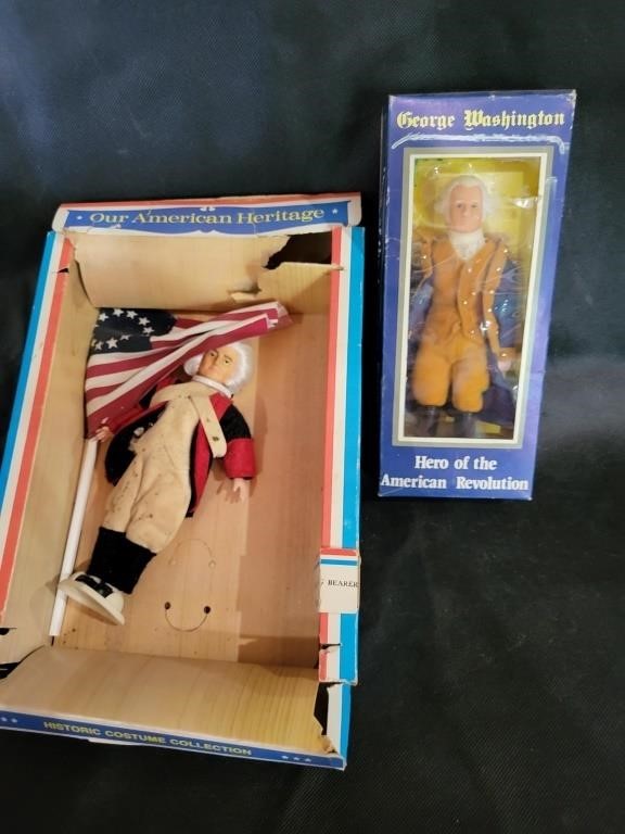 VTG Historic George Washington Dolls