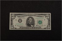 1963 $5 STAR NOTE