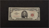 1963 RED SEAL $5