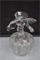 Cambridge Glass "Blue Jay" Flower Frog