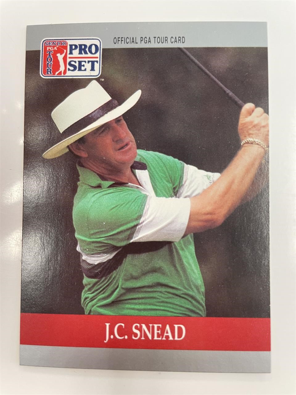 J.C. Snead Official PGA Tour Card