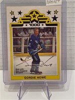 Gordie Howe 1977/78 WHA 1000 Goals NRMINT +