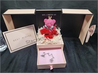 Gift Box With Heart Necklace