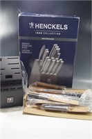 HENCKELS 1895 COLLECTION 17 PIECES KNIVES GRAPHITE