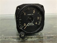 General Electric Radio Altitude plane gauge