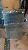4 pieces shelving glass 12in wide
