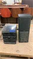 Emerson Stereo, CD, cassette with 2 speakers