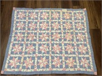 Hand Quilted Baby Blanket from 1905