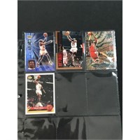 4 Michael Jordan Insert Cards