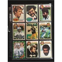 9 1970's Football Stars/hof