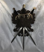 Armorial shield With Swords
