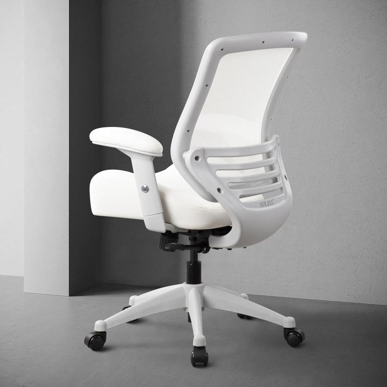 BOLISS Mesh Computer Ergonomic Chair, White