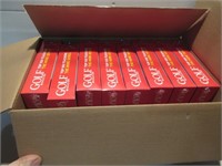 BOX OF NEW GOLF VIDEO SETS