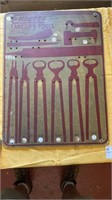 Wooden Farriers tools display- no tools -  24 X