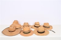 Assorted Straw Hats