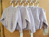 6 Cat and Jacket Sweaters with Hoods 2T/3T All