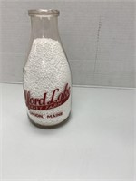 "Alford Lake" Quart Milk Bottle