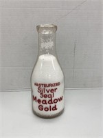"Meadow Gold" Quart Milk Bottle