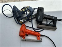 3pc Electric Nail Gun Lot