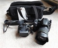 Pentax model K-30 Digital camera with carry