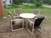Patio Chairs & Table made w/PVC Pipe