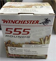 555 Round Bulk Pack Winchester .22LR