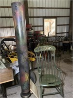 Rocking Chair & 79inch Column