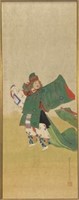 HAND-PAINTED JAPANESE ART PANEL