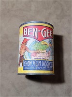 WW2 Ben-Gee Chow Mein Noodle Can