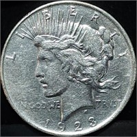 1923 Peace Silver Dollar