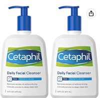 Cetaphil Daily Facial Cleanser (Pack of 2)