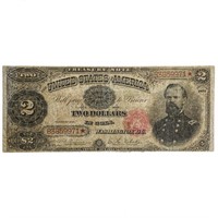 FR. 356 1891 $2 MCPHERSONTREASURY NOTE