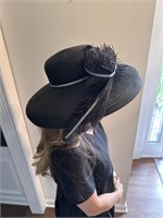 Black Elegant Hat by Kokin New York