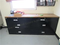 4 Door Legal File Cabinet (72"x20"x291/2")