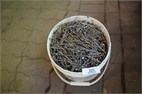 PAIL OF NAILS-VARIOUS SIZES