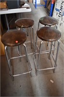 4 stacking stools (28"H) *LYS