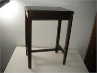 Wood Side Table  18x13x24 Inches