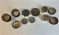 VINTAGE TIN MUFFIN & MAPLE SYRUP CANDY MOLDS