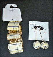Matching Bracelet & Earrings