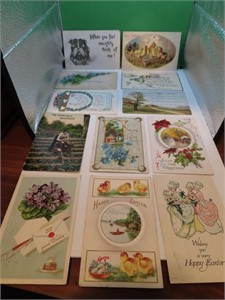 12 Antique (early 1900's) Post Cards
