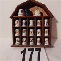 THIMBLE BARN WITH CONTENTS 7 IN