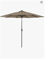 LIVINGbasics 9 Ft Patio Umbrella with Tilt &