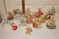 Large Lot of Cherished Teddies-All for one money!