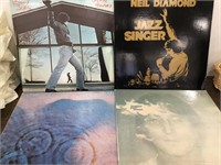 Lot of 4 Vintage 12" Vinyl Albums