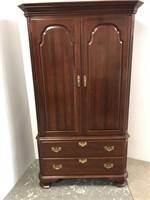Ethan Allen mahogany armoire