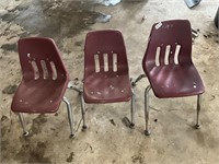 3 kids chairs
