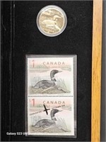 The Elusive Loon $1 Lim. Ed. Stamp & Coin Set